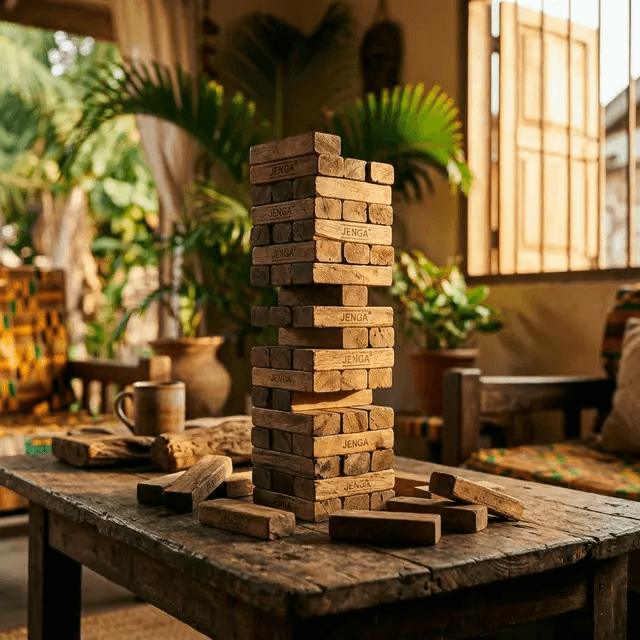 Sharing the Jenga Jar story from generation to generation